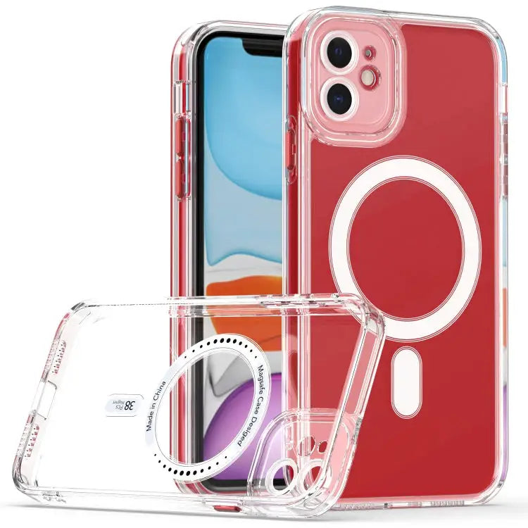 Cat-eye TPU + Acrylic Magsafe Phone Case For iPhone 12 Pro For iPhone 12 Pro Max For iPhone 11 For iPhone 11 Pro Max