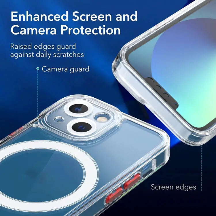 Cat-eye TPU + Acrylic Magsafe Phone Case For iPhone 13 mini For iPhone 13 For iPhone 13 Pro For iPhone 13 Pro Max