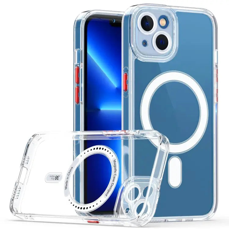 Cat-eye TPU + Acrylic Magsafe Phone Case For iPhone 13 mini For iPhone 13 For iPhone 13 Pro For iPhone 13 Pro Max