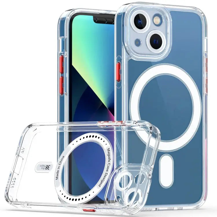 Cat-eye TPU + Acrylic Magsafe Phone Case For iPhone 13 mini For iPhone 13 For iPhone 13 Pro For iPhone 13 Pro Max