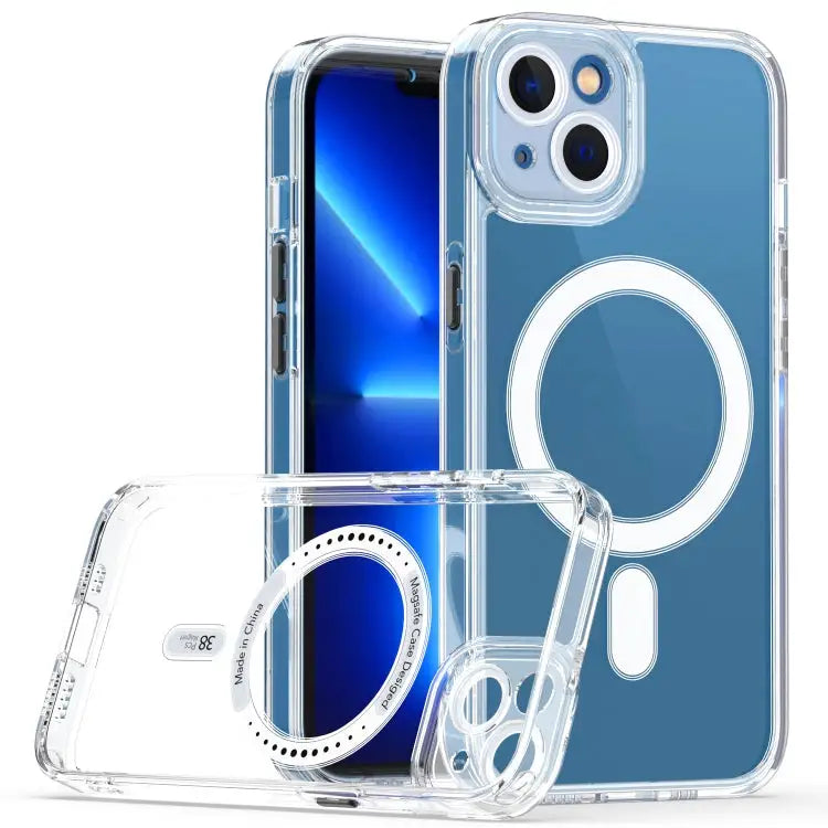 Cat-eye TPU + Acrylic Magsafe Phone Case For iPhone 13 mini For iPhone 13 For iPhone 13 Pro For iPhone 13 Pro Max