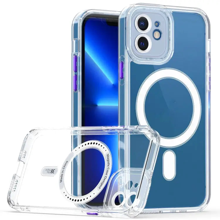 Cat-eye TPU + Acrylic Magsafe Phone Case For iPhone 13 mini For iPhone 13 For iPhone 13 Pro For iPhone 13 Pro Max