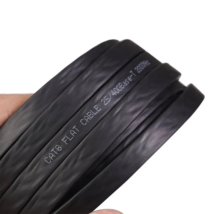 CAT8-2 Double Shielded CAT8 Flat Network LAN Cable Length: 3m 3m - 3m