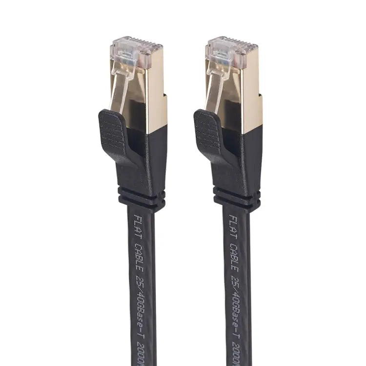 CAT8-2 Double Shielded CAT8 Flat Network LAN Cable Length: 3m 3m - 3m