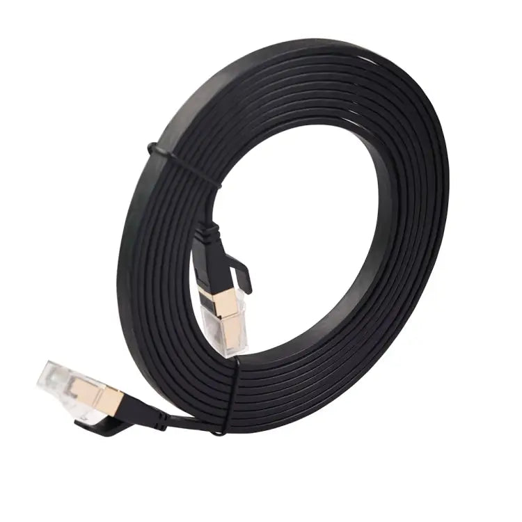 CAT8-2 Double Shielded CAT8 Flat Network LAN Cable Length: 3m 3m - 3m