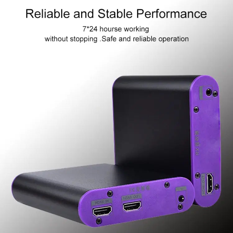 CAT871 HDMI Extender (Receiver & Sender) over CAT5e/CAT6 Cable with IR Transmission Distance: 120m CAT871