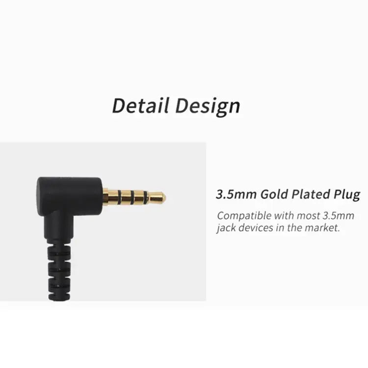 CCA CCA-C10 3.5mm Gold Plated Plug Ten Unit Hybrid Wire-controlled In-ear Earphone with Mic without Mic - Apple