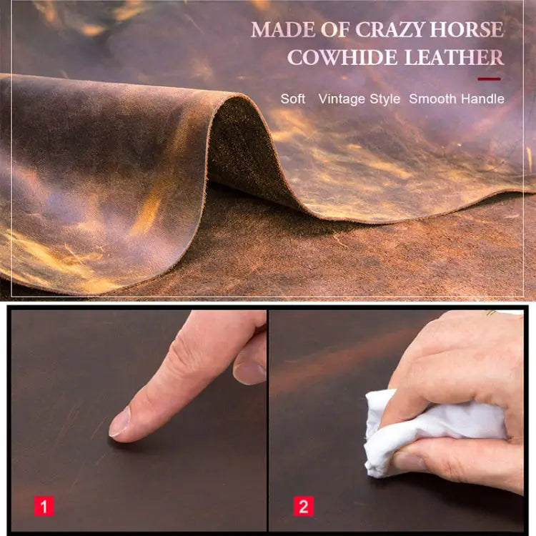 CF2002 For iPad Pro 10.5 inch Retro Crazy Horse Texture Buckle Multifunctional Tablet PC Protective Leather Case
