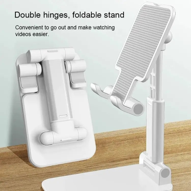 CH002 Universal Portable Foldable Mobile Phone Tablet Desktop Holder Bracket with Mirror