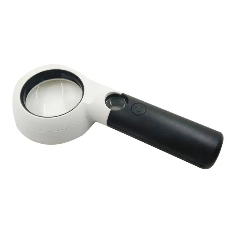 CH55-8L Hand-Held With LED Lamp Magnifier Double Lens 7 Times / 20 Times Portable Magnifying Glass CH55-8L - CH55-8L