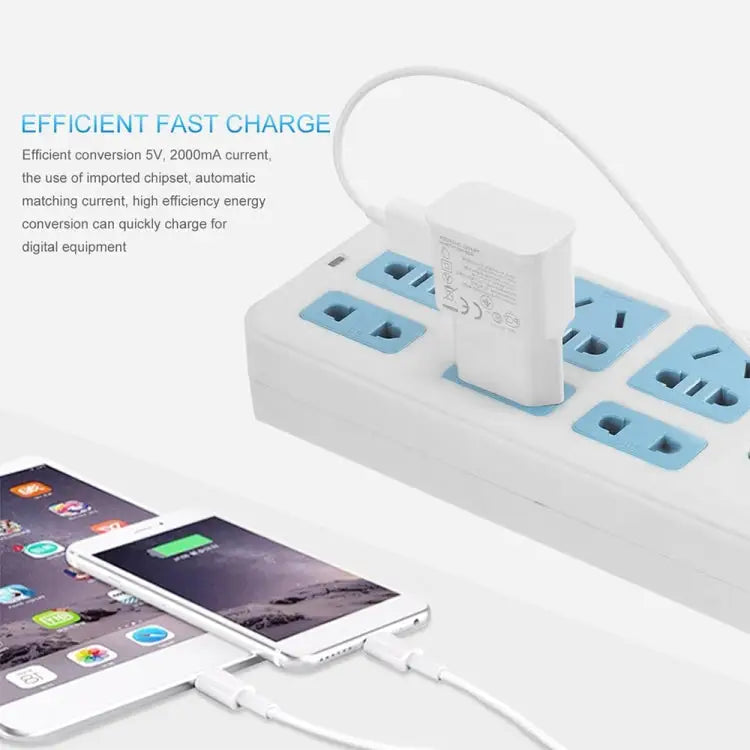 Charger Sync Cable + EU Plug Travel Charger - EU Plug