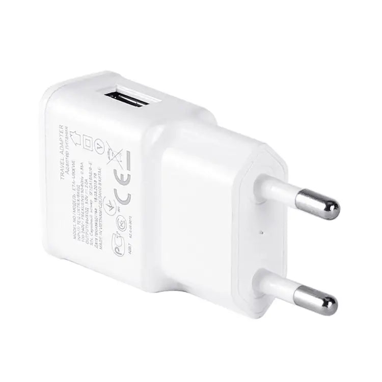 Charger Sync Cable + EU Plug Travel Charger - EU Plug