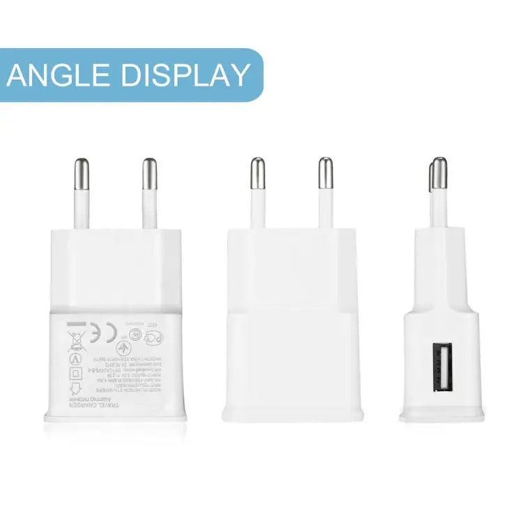 Charger Sync Cable + EU Plug Travel Charger - EU Plug