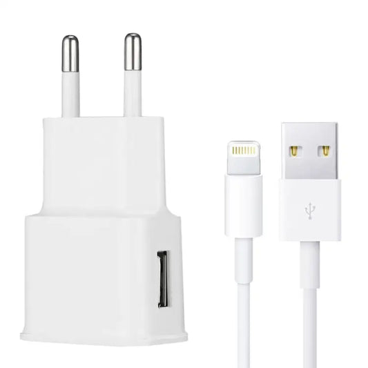 Charger Sync Cable + EU Plug Travel Charger - EU Plug