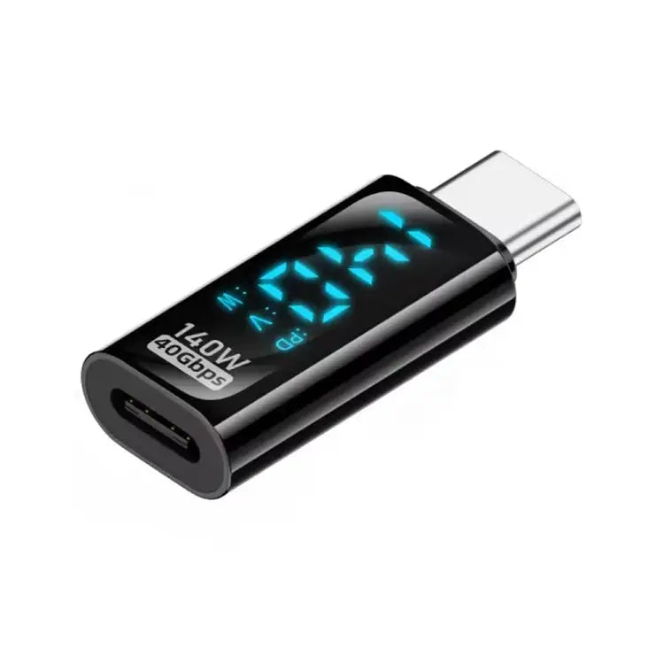 Charging Adapter with Digital Display 8 Pin Male to Type-C Female 35W Type-C Male to 8 Pin Female 35W Type-C Male