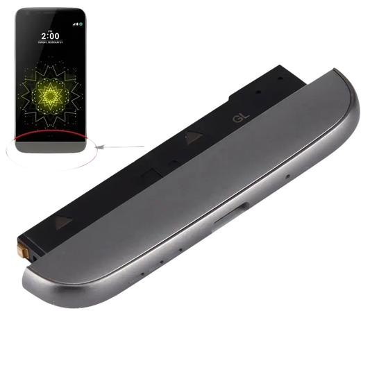 (Charging Dock + Microphone + Speaker Ringer Buzzer) Module for LG G5 / H820(Grey) For G5 / H820 - For G5 / H820