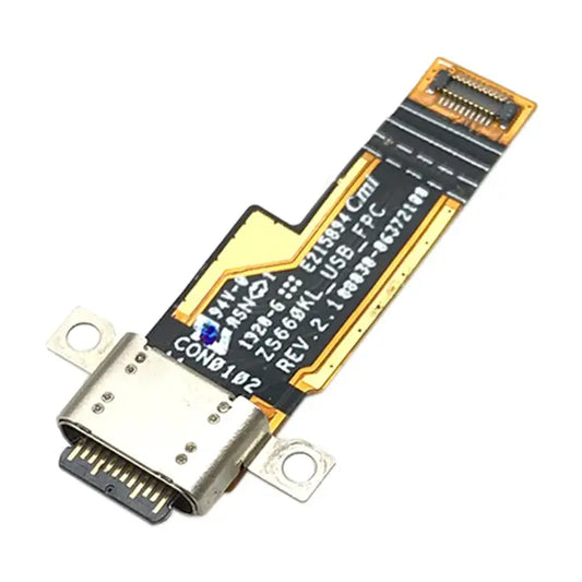 Charging Port Flex Cable for Asus ROG Phone II ZS660KL 2019 For Asus ROG Phone II - For Asus ROG Phone II