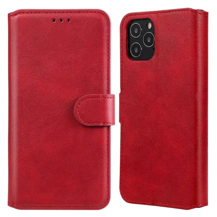 Classic Calf Texture PU + TPU Horizontal Flip Leather Case with Holder & Card Slots & Wallet For iPhone 12 mini