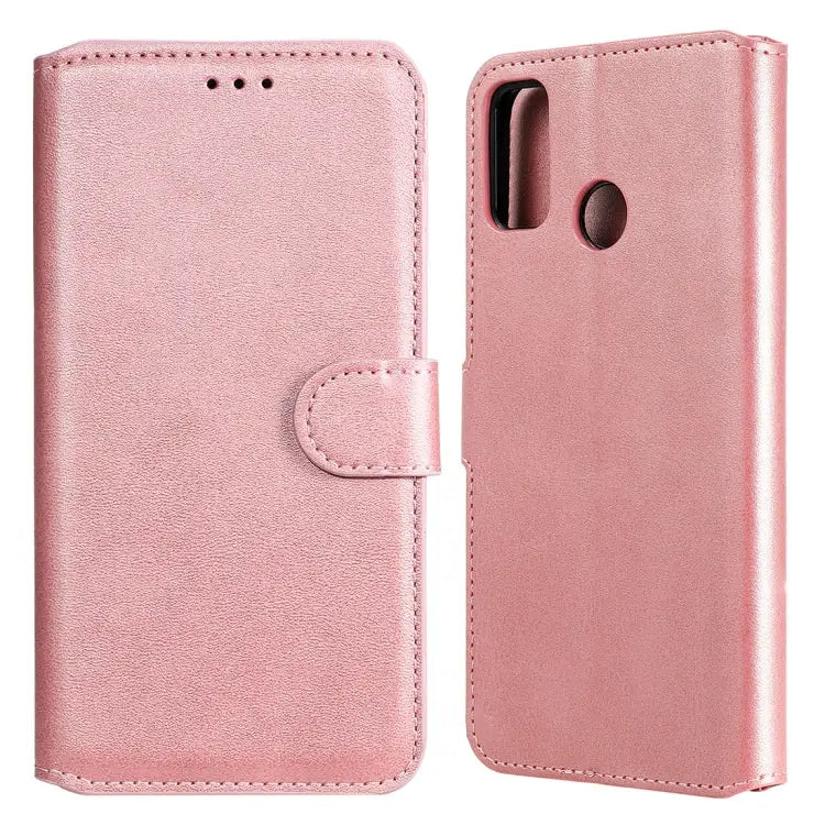 Classic Calf Texture PU + TPU Horizontal Flip Leather Case with Holder & Card Slots & Wallet For Xiaomi Redmi 9C