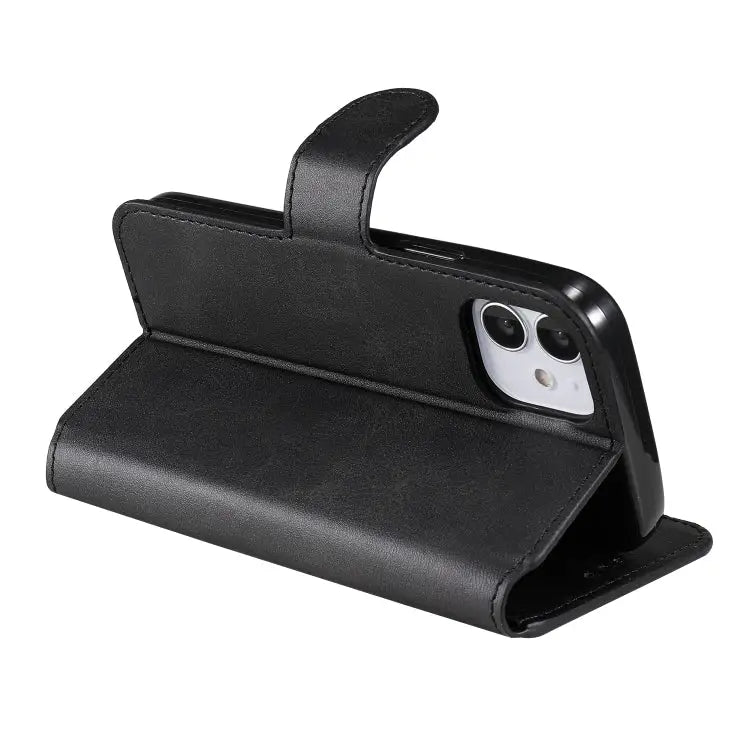 Classic Calf Texture PU + TPU Horizontal Flip Leather Case with Holder & Card Slots & Wallet For iPhone 12 mini