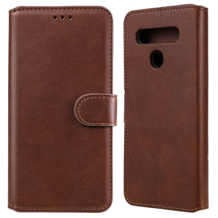 Classic Calf Texture PU + TPU Horizontal Flip Leather Case with Holder & Card Slots & Wallet For iPhone 12 mini