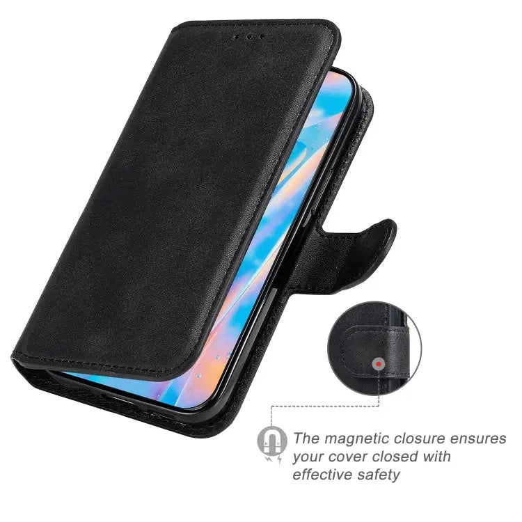 Classic Calf Texture PU + TPU Horizontal Flip Leather Case with Holder & Card Slots & Wallet For iPhone 12 mini
