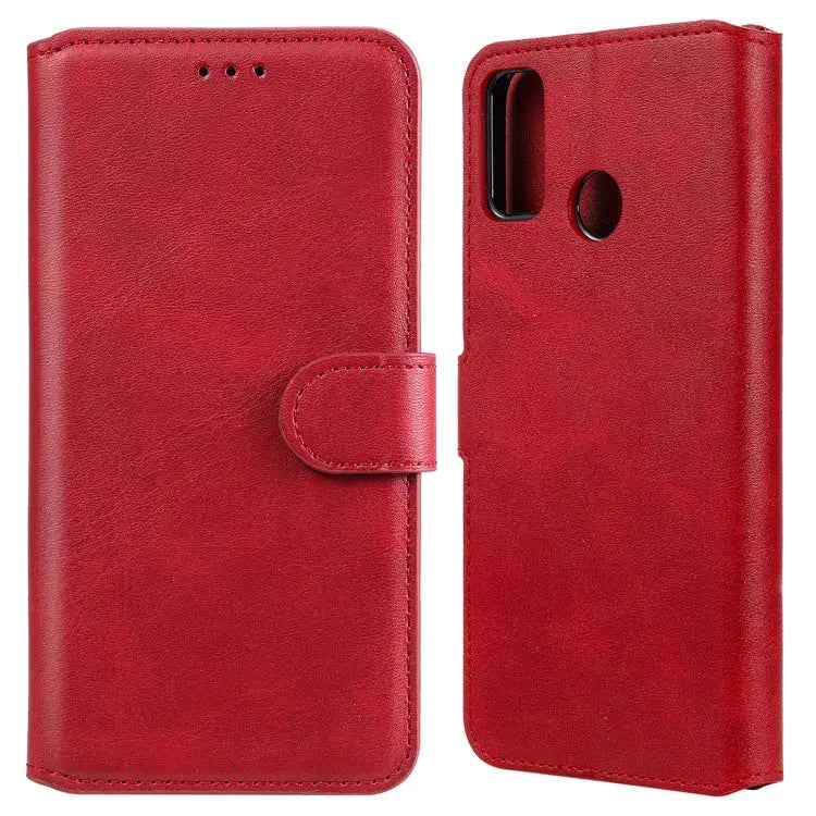 Classic Calf Texture PU + TPU Horizontal Flip Leather Case with Holder & Card Slots & Wallet For Xiaomi Redmi 9C