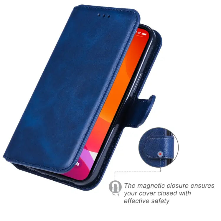 Classic Calf Texture PU + TPU Horizontal Flip Leather Case with Holder & Card Slots & Wallet For iPhone 13 mini