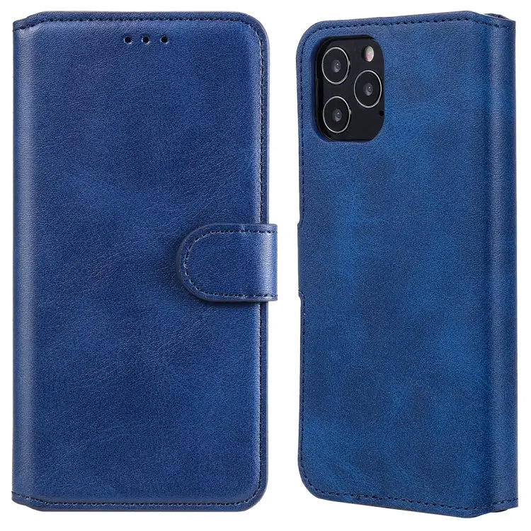 Classic Calf Texture PU + TPU Horizontal Flip Leather Case with Holder & Card Slots & Wallet For iPhone 12 mini