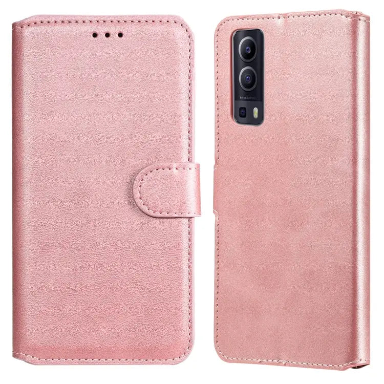 Classic Calf Texture PU + TPU Horizontal Flip Leather Case with Holder & Card Slots & Wallet For vivo V21 For vivo V21e