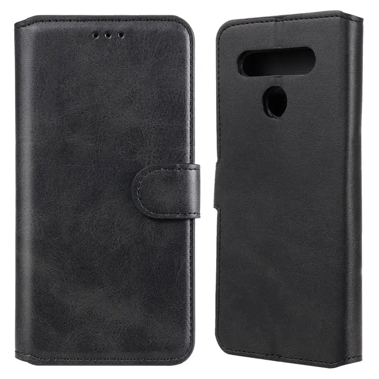 Classic Calf Texture PU + TPU Horizontal Flip Leather Case with Holder & Card Slots & Wallet For iPhone 12 mini