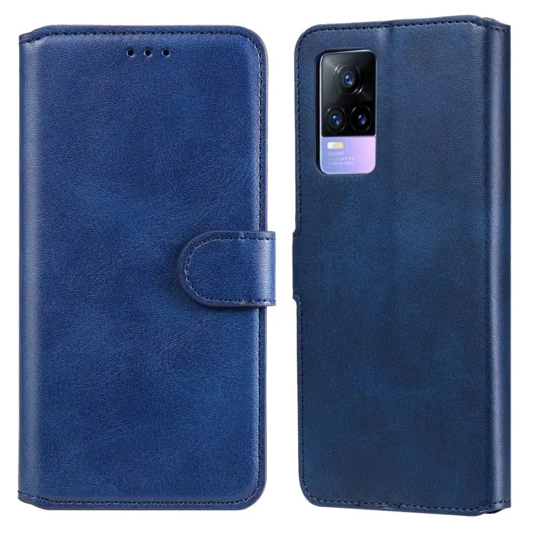 Classic Calf Texture PU + TPU Horizontal Flip Leather Case with Holder & Card Slots & Wallet For vivo V21 For vivo V21e