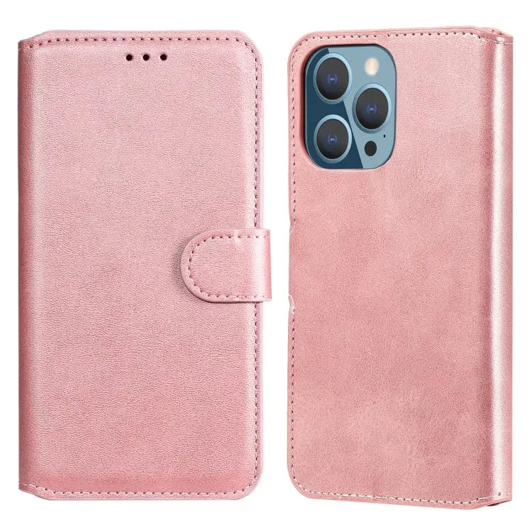 Classic Calf Texture PU + TPU Horizontal Flip Leather Case with Holder & Card Slots & Wallet For iPhone 13 mini