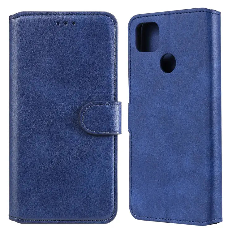 Classic Calf Texture PU + TPU Horizontal Flip Leather Case with Holder & Card Slots & Wallet For Xiaomi Redmi 9C