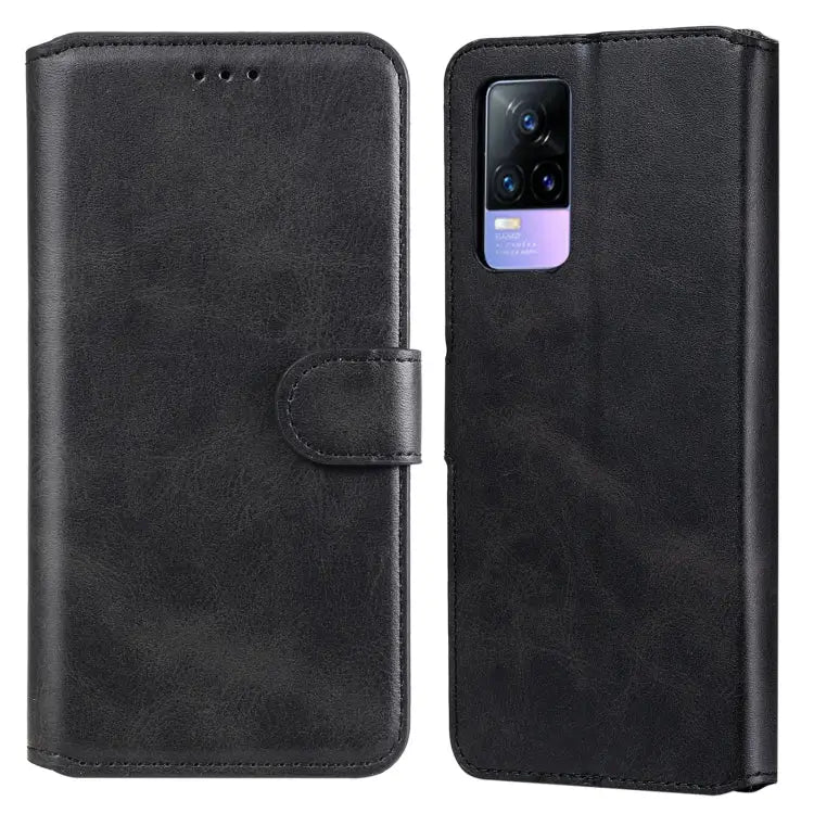 Classic Calf Texture PU + TPU Horizontal Flip Leather Case with Holder & Card Slots & Wallet For vivo V21 For vivo V21e