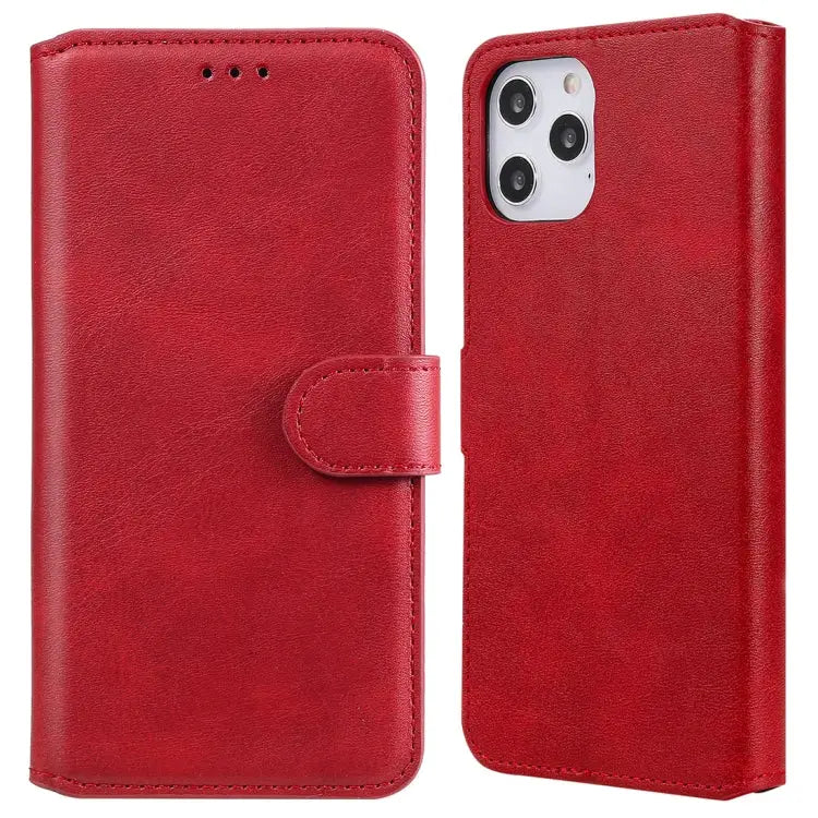 Classic Calf Texture PU + TPU Horizontal Flip Leather Case with Holder & Card Slots & Wallet For iPhone 12 mini
