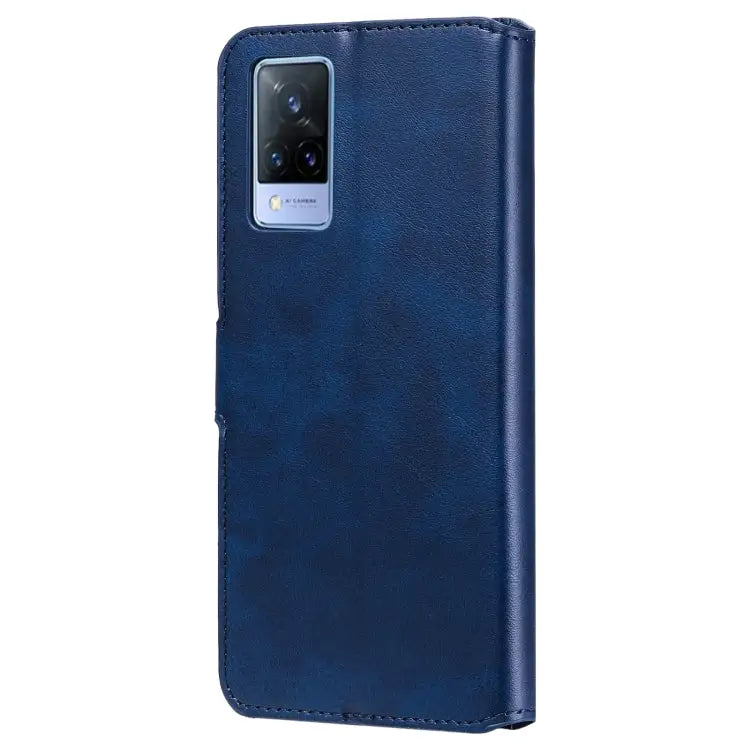 Classic Calf Texture PU + TPU Horizontal Flip Leather Case with Holder & Card Slots & Wallet For vivo V21 For vivo V21e