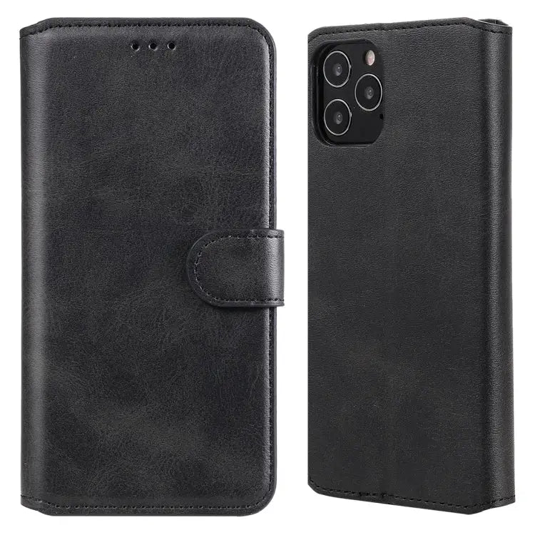 Classic Calf Texture PU + TPU Horizontal Flip Leather Case with Holder & Card Slots & Wallet For iPhone 12 mini
