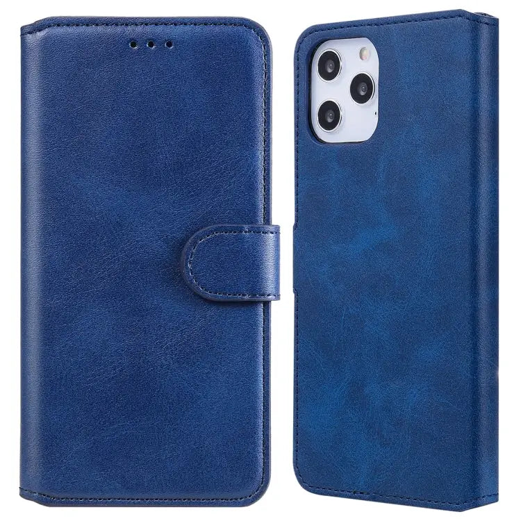 Classic Calf Texture PU + TPU Horizontal Flip Leather Case with Holder & Card Slots & Wallet For iPhone 12 mini