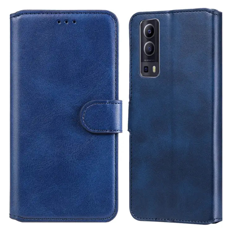 Classic Calf Texture PU + TPU Horizontal Flip Leather Case with Holder & Card Slots & Wallet For vivo V21 For vivo V21e
