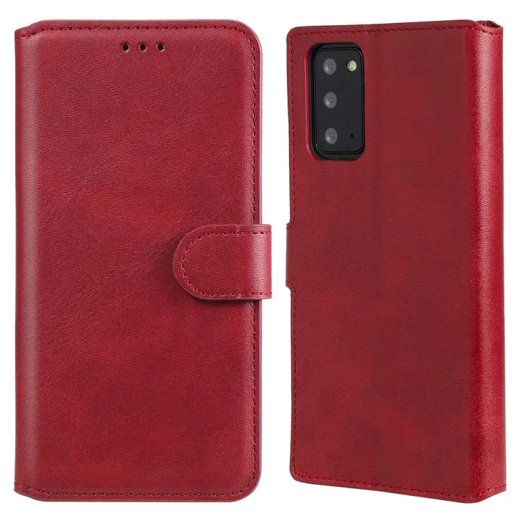 Classic Calf Texture PU + TPU Horizontal Flip Leather Case with Holder & Card Slots & Wallet For Xiaomi Redmi 9C