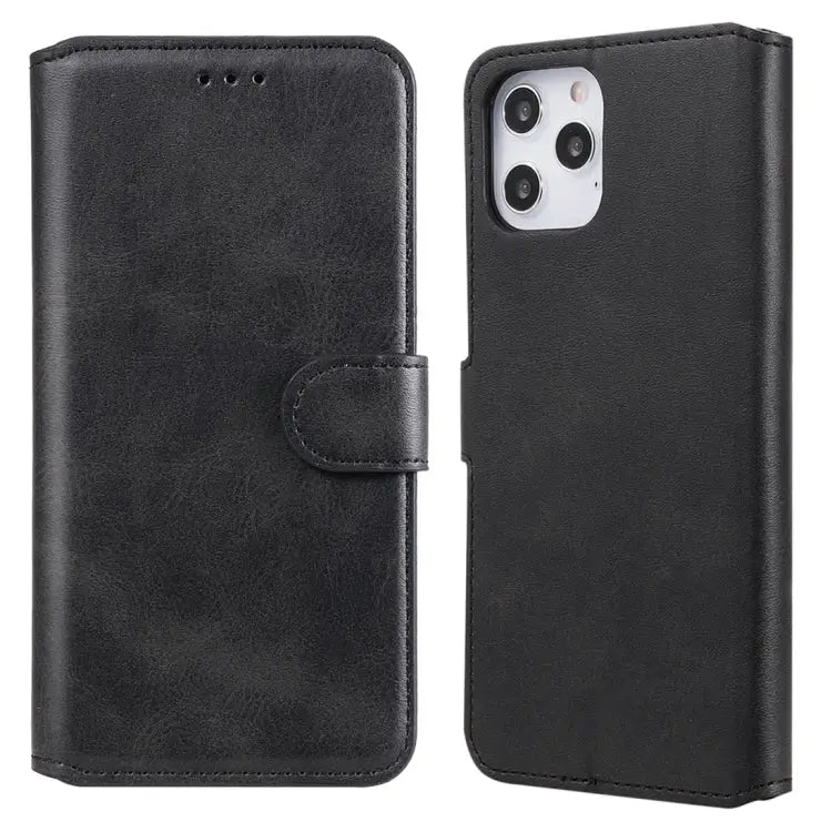 Classic Calf Texture PU + TPU Horizontal Flip Leather Case with Holder & Card Slots & Wallet For iPhone 12 mini