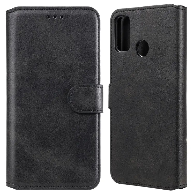 Classic Calf Texture PU + TPU Horizontal Flip Leather Case with Holder & Card Slots & Wallet For Xiaomi Redmi 9C