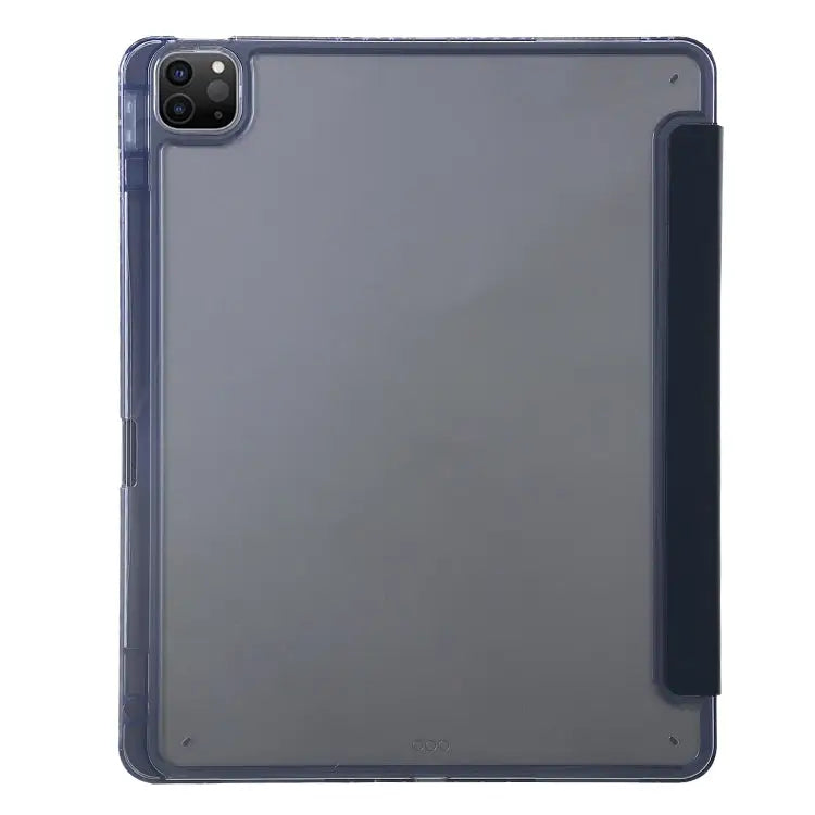 Clear Acrylic Deformation Leather Tablet Case For iPad Pro 11 2022 / 2021 / 2020 For iPad Air / Air 2 / 9.7 2018 / 2017