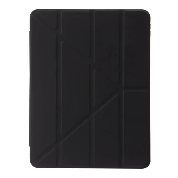 Clear Acrylic Deformation Leather Tablet Case For iPad Pro 11 2022 / 2021 / 2020 For iPad Air / Air 2 / 9.7 2018 / 2017