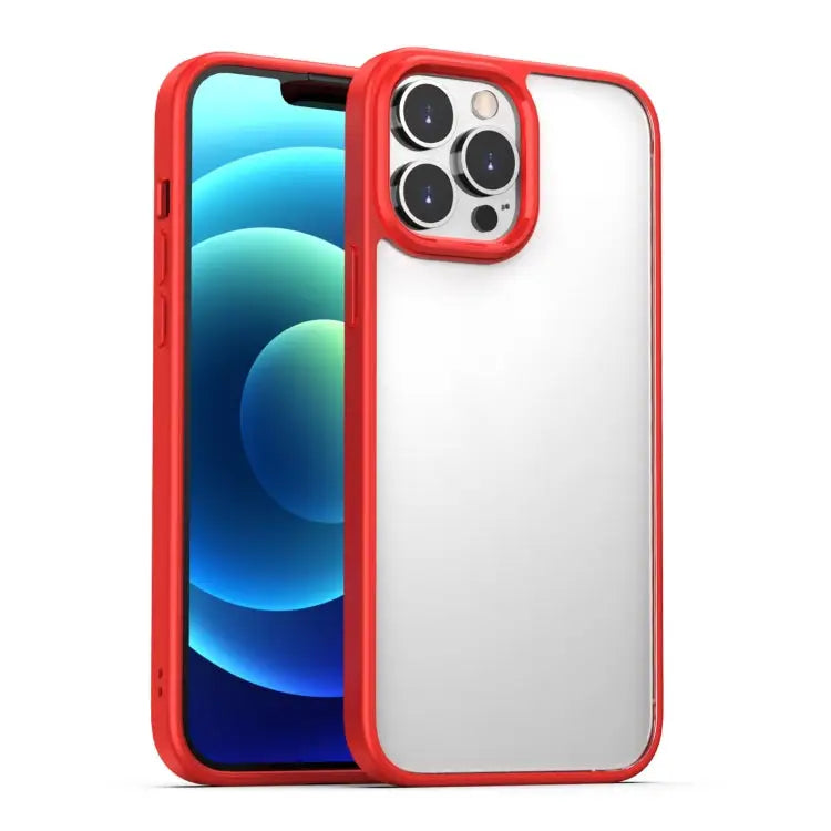 Clear Acrylic + TPU Four-corner All-inclusive Shockproof Case For iPhone 13 mini For iPhone 13 For iPhone 13 Pro