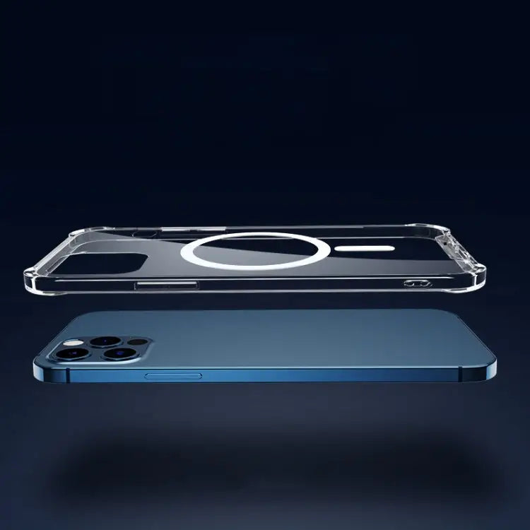 Clear Four-corner Airbag Shockproof Case with Magnetic For iPhone 11 For iPhone 11 Pro For iPhone 11 Pro Max - Apple