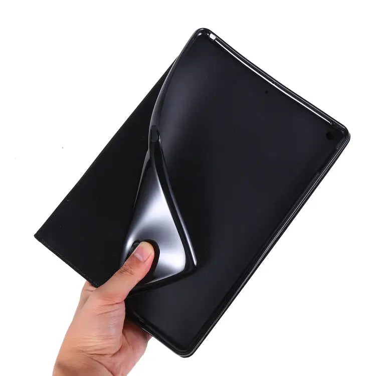 Cloth Style TPU Flat Protective Shell For iPad 10.2 - Apple Accessories