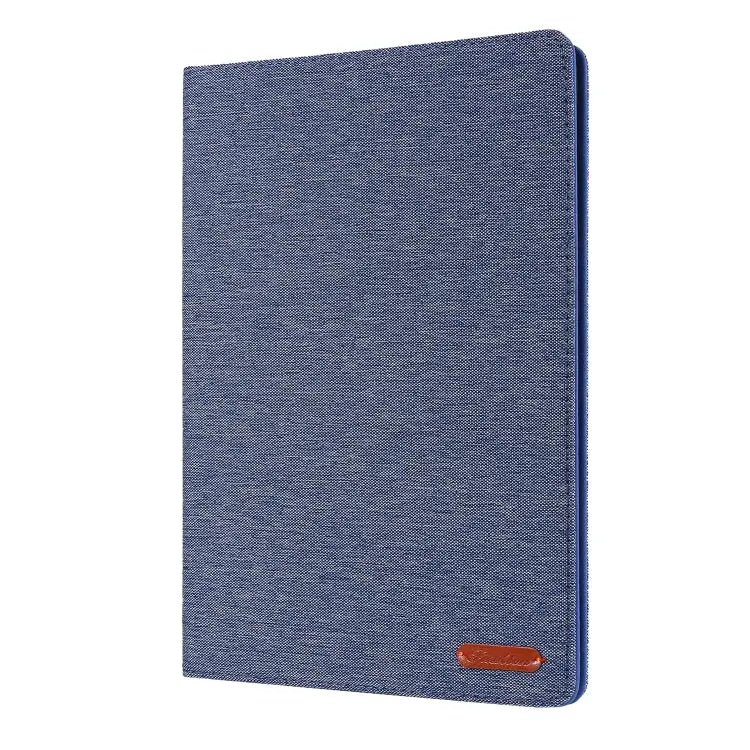 Cloth Style TPU Flat Protective Shell For iPad 10.2 - For iPad 10.2 / Deep Blue - Apple Accessories