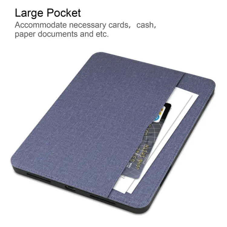 Cloth Texture TPU Horizontal Flip Leather Case with Pen Slot & Holder For iPad Pro 11 inch 2021 / 2020 / 2018 - Apple